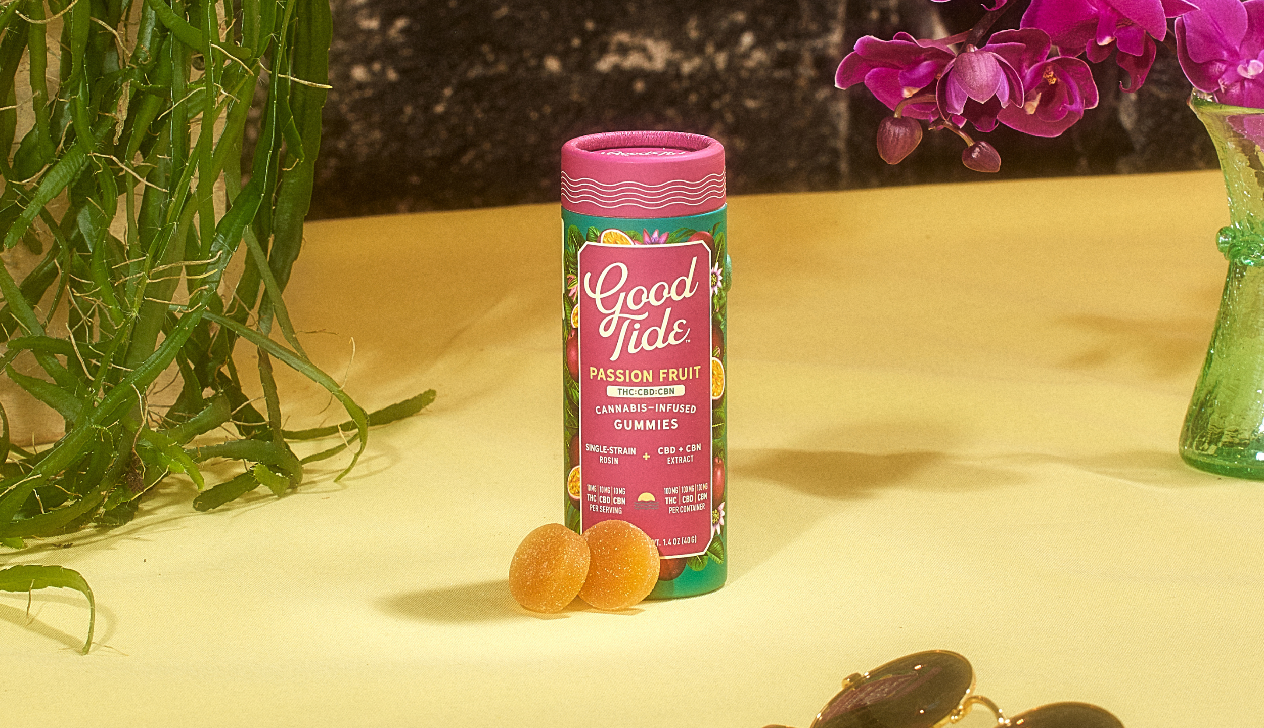 Good Tide passion fruit gummies