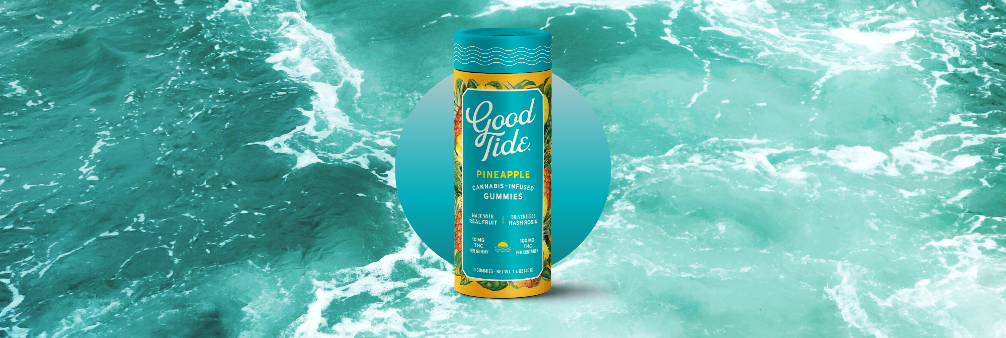 Good Tide pineapple gummies