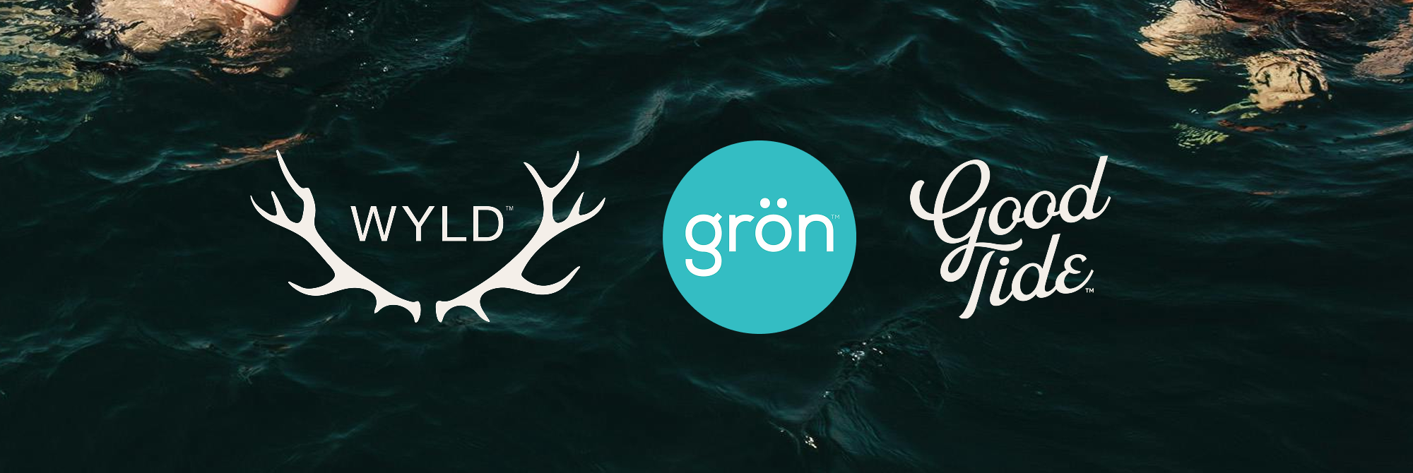 Wyld, grön, and Good Tide cannabis brand family